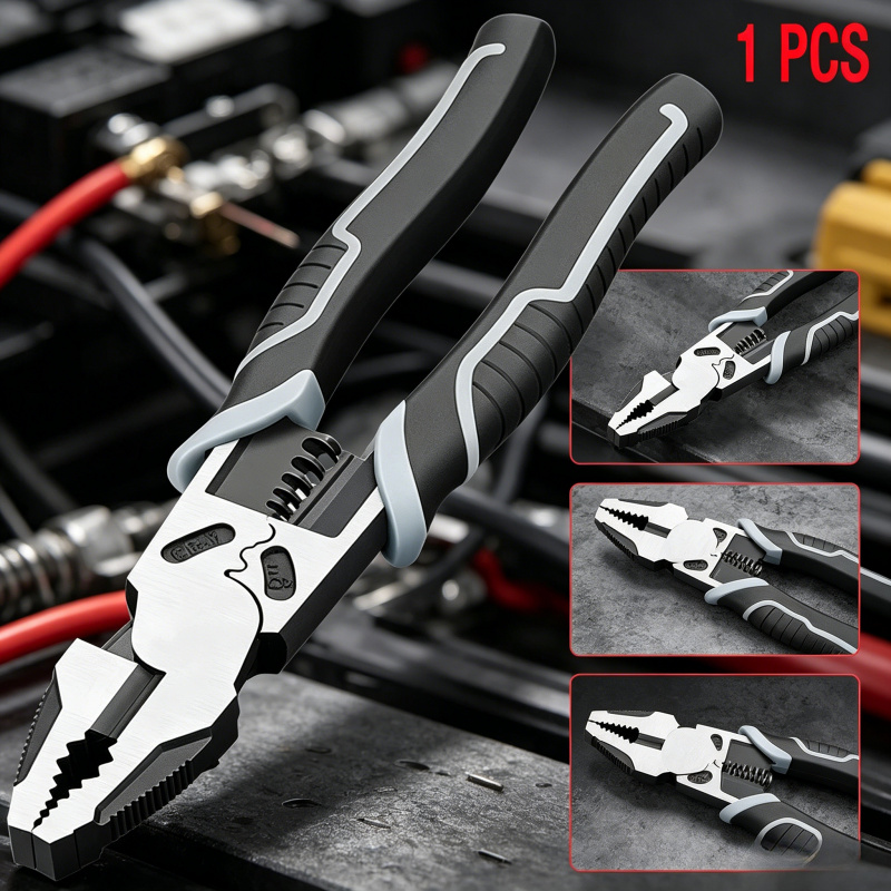 Multi Tool Plier - Universal Multifunctional Series: Diagonal Pliers, Needle
