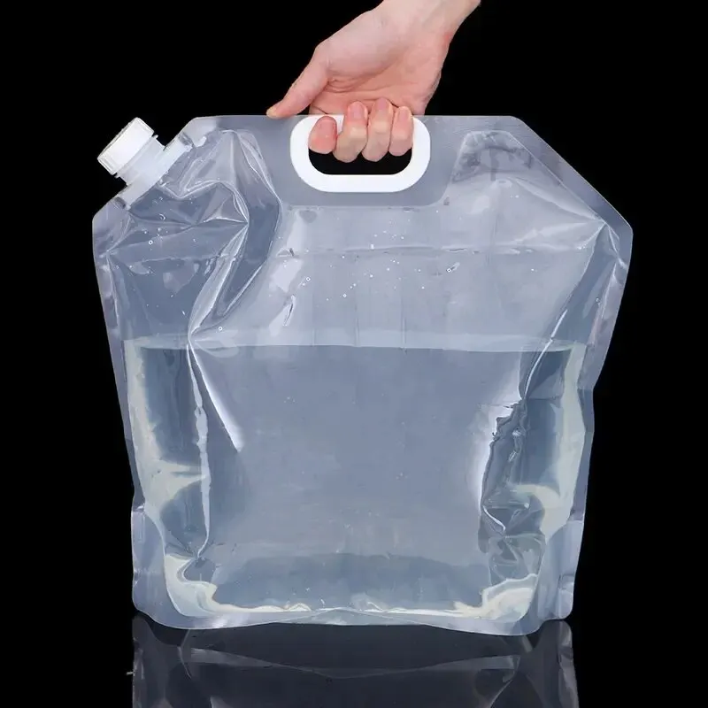 Water Bag Collapsible - 2L/3L/5L/10L Outdoor Collapsible Bucket Foldable Water