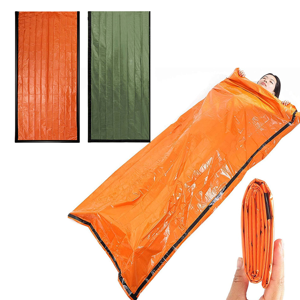 Bivy Bag Emergency - Emergency Blanket Waterproof Survival Sleeping Bag
