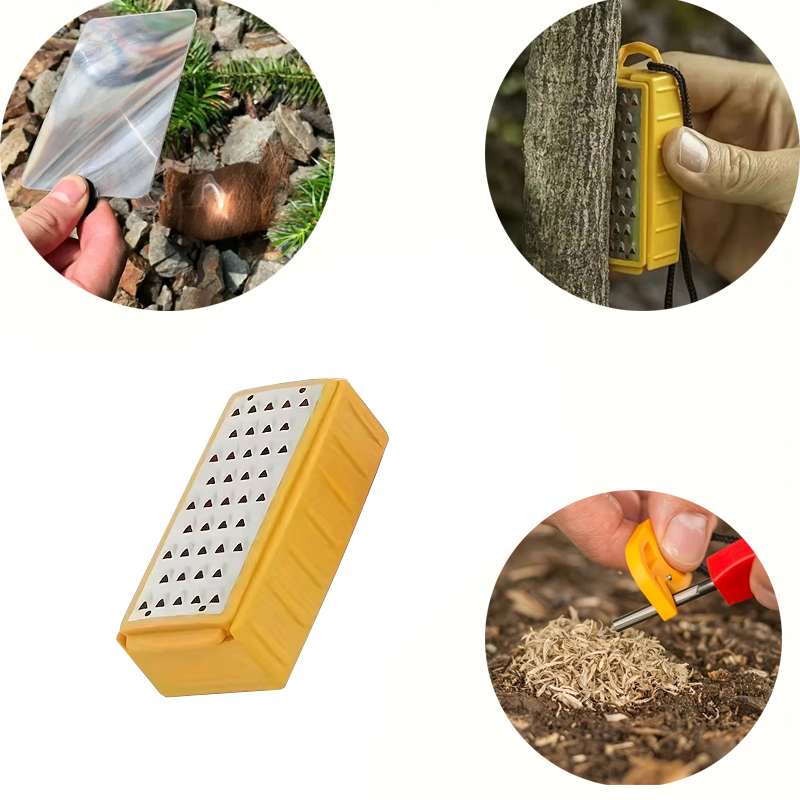 Outdoor Magnifying Glass Card  - Fire Starting Kit avaliação e preço