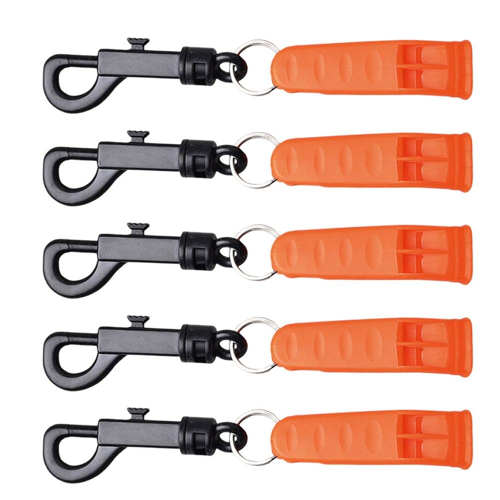 10Pcs Rescue Whistles Plastic  - Emergency Whistle Loud avaliação e preço