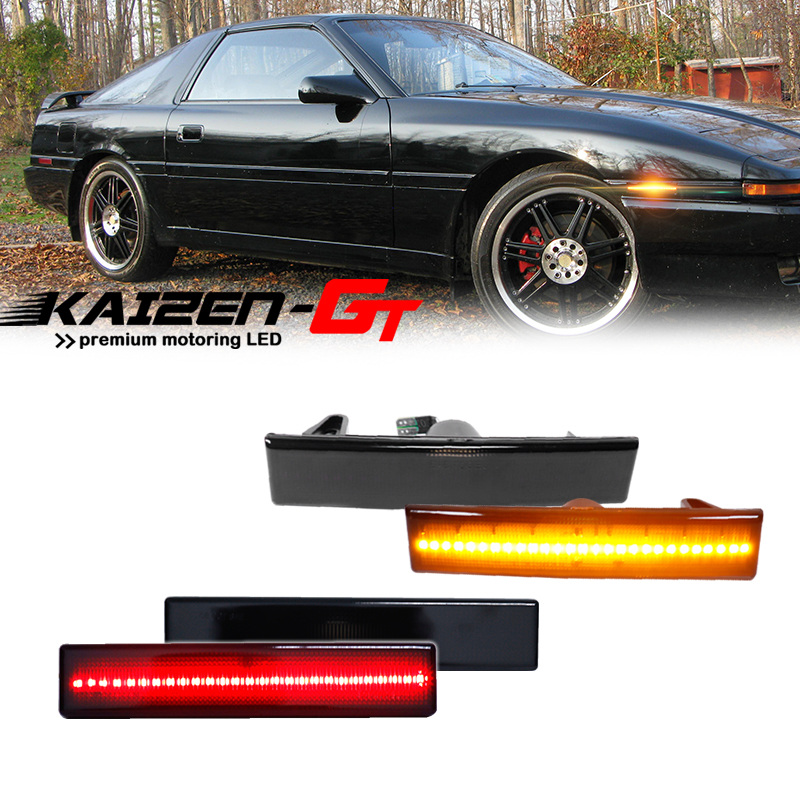 Front Amber / Rear Red LED Car - Signal Flare Kit avaliação e preço
