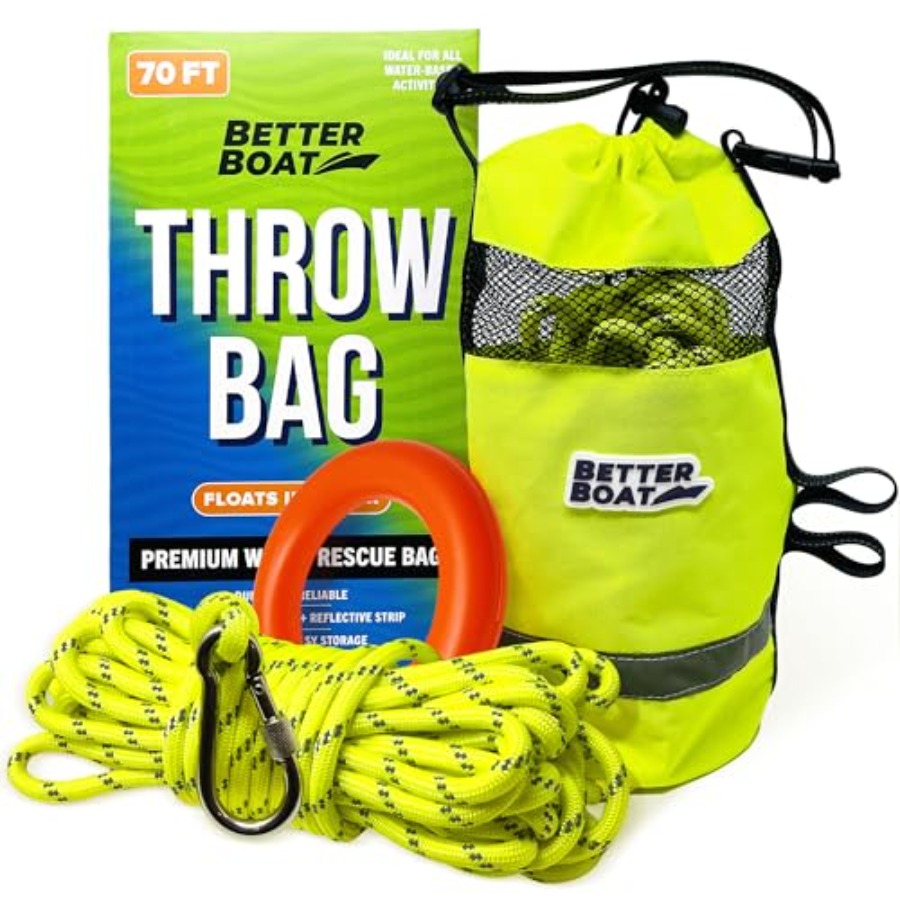 Water Throw Bag for Rescue Rop - Rescue Rope Throw avaliação e preço