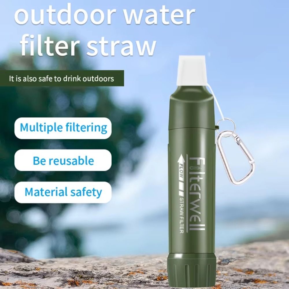 Mini Mini Water Filter Straw P - Water Purification Straw avaliação e preço