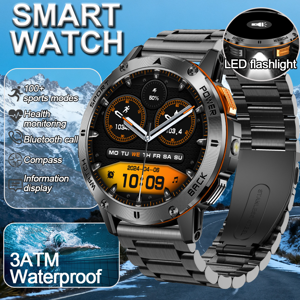 DAORKOW 2026New Smart Watch Wi - Compass Lensatic avaliação e preço