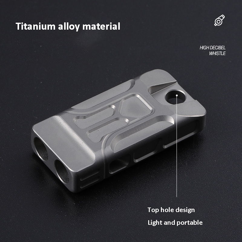 Titanium Alloy Whistle Multifu - Emergency Whistle Loud avaliação e preço