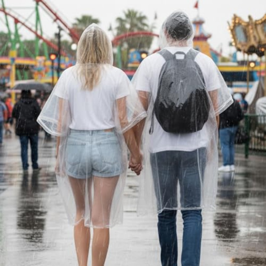 APEXUP Disposable Rain Ponchos - Emergency Poncho Rain avaliação e preço
