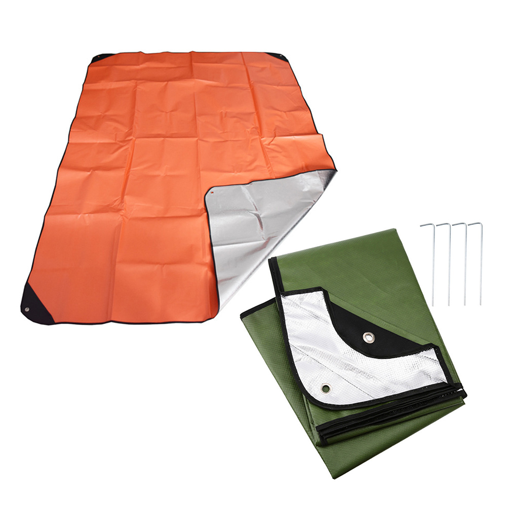 1pc Outdoor Camping Survival B - Survival Blanket Reflective avaliação e preço
