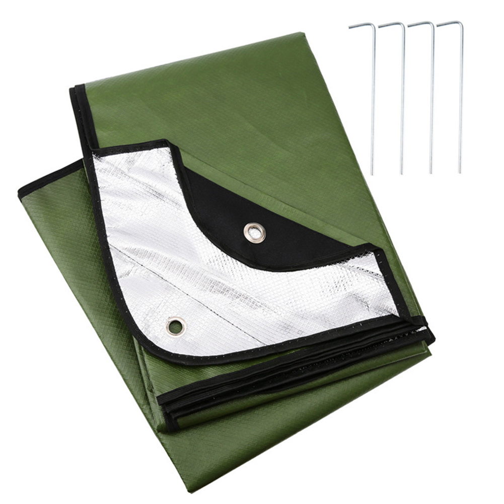 1pc Outdoor Camping Survival B - Survival Blanket Reflective avaliação e preço