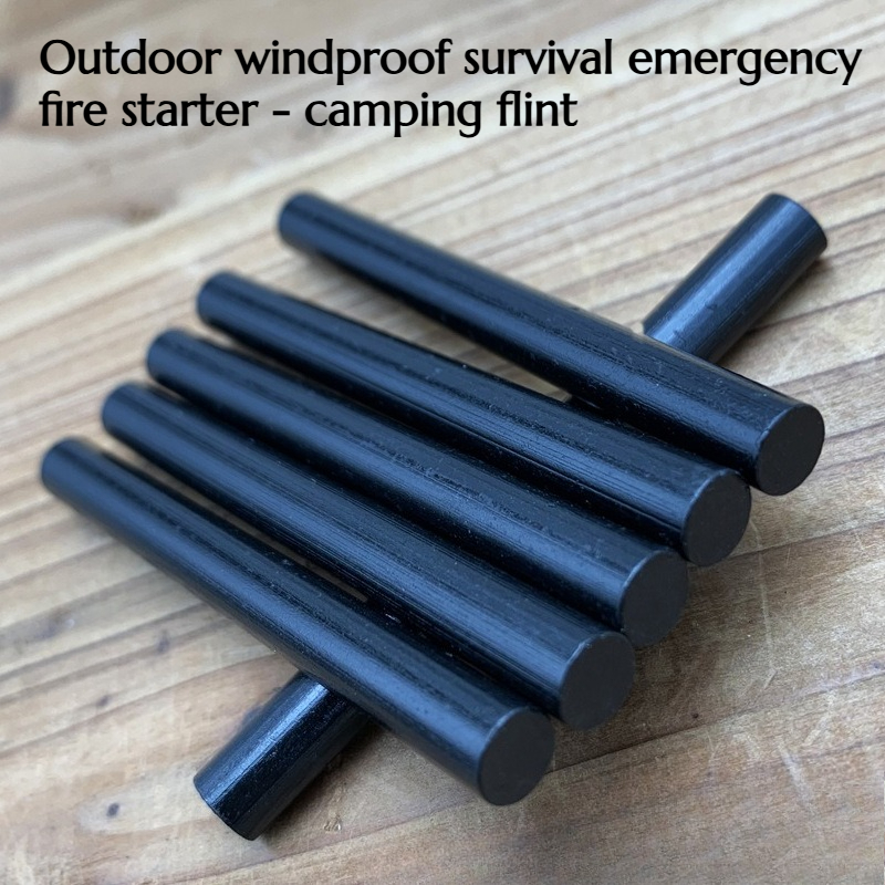 2PCS Large-sized Solid Fire-st - Magnesium Fire Starter avaliação e preço