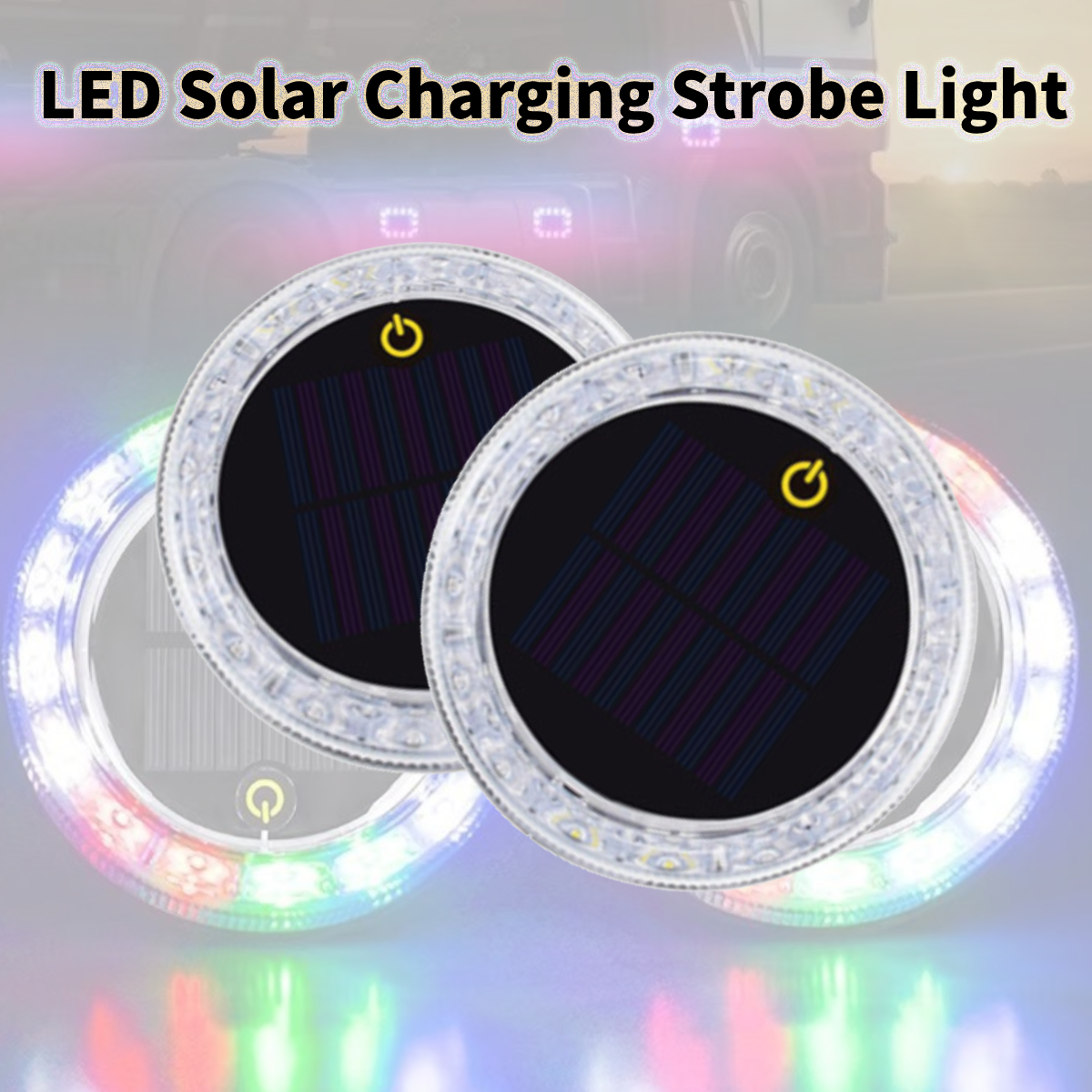 1/2x Car Wireless Strobe Touch - Sos Light Strobe avaliação e preço