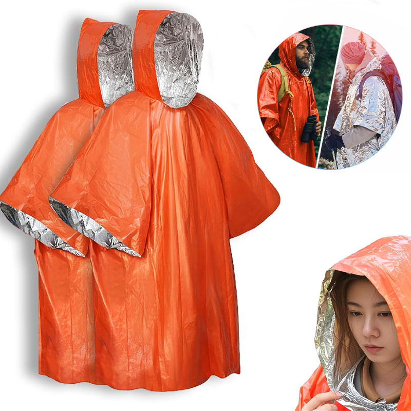 1-10PCS Compact Thermal Emerge - Survival Blanket Reflective avaliação e preço