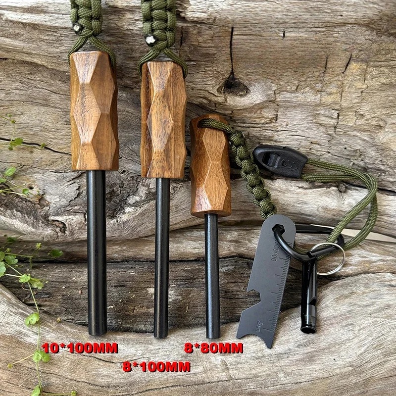 New Outdoor Flint Fire Starter - Magnesium Fire Starter avaliação e preço