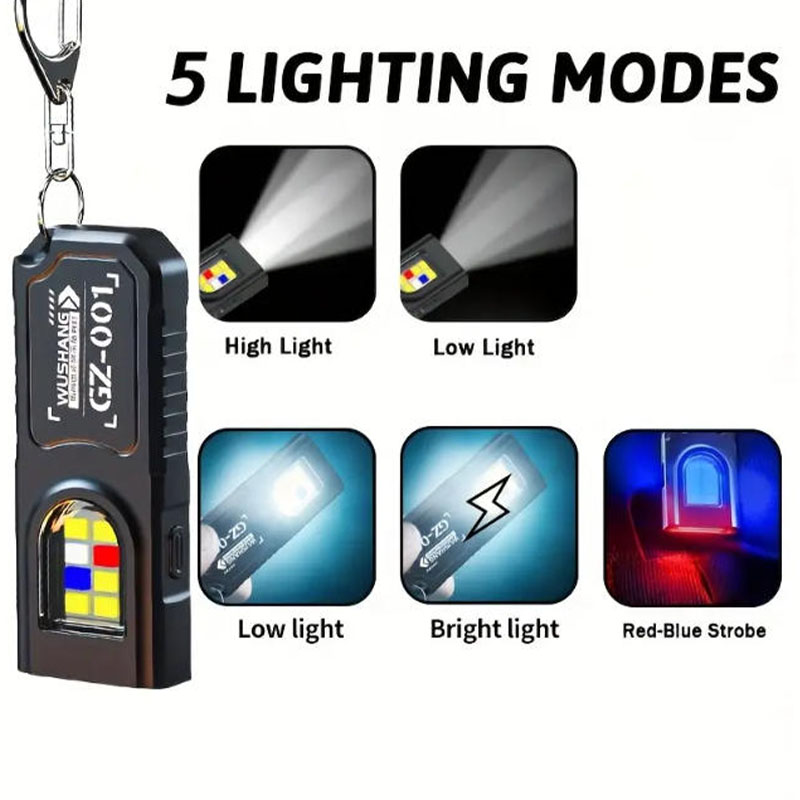 Multifunctional Keychain Flash - Fishing Kit Compact avaliação e preço