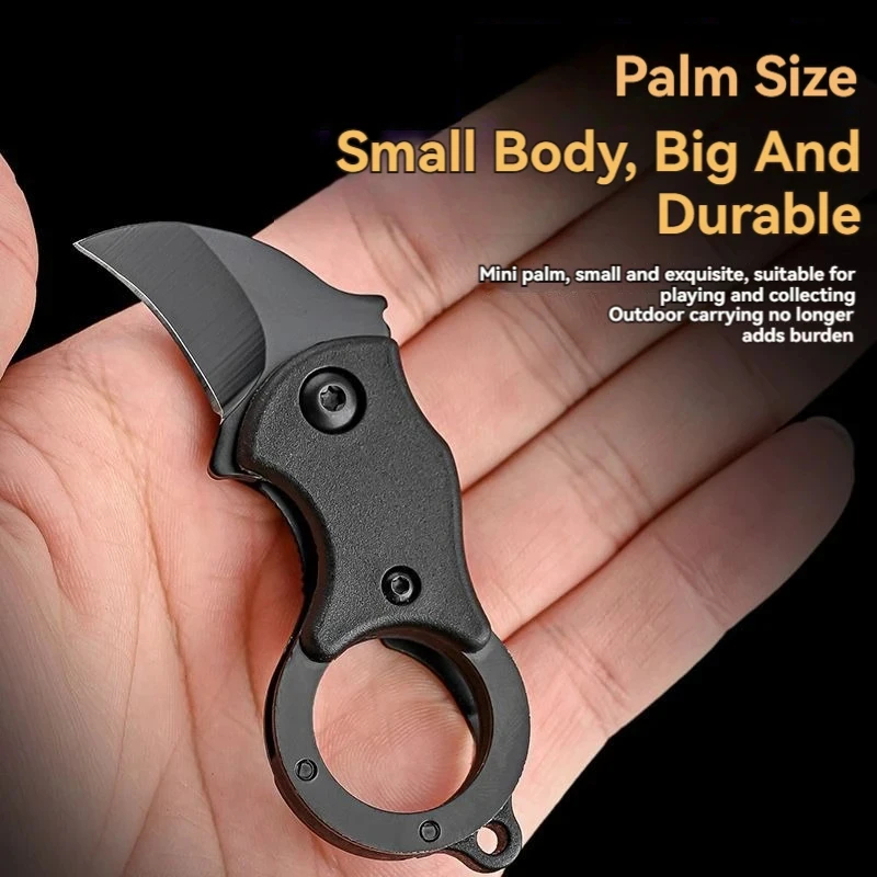 Camping Small Mini Portable Kn - Bushcraft Knife Fixed avaliação e preço