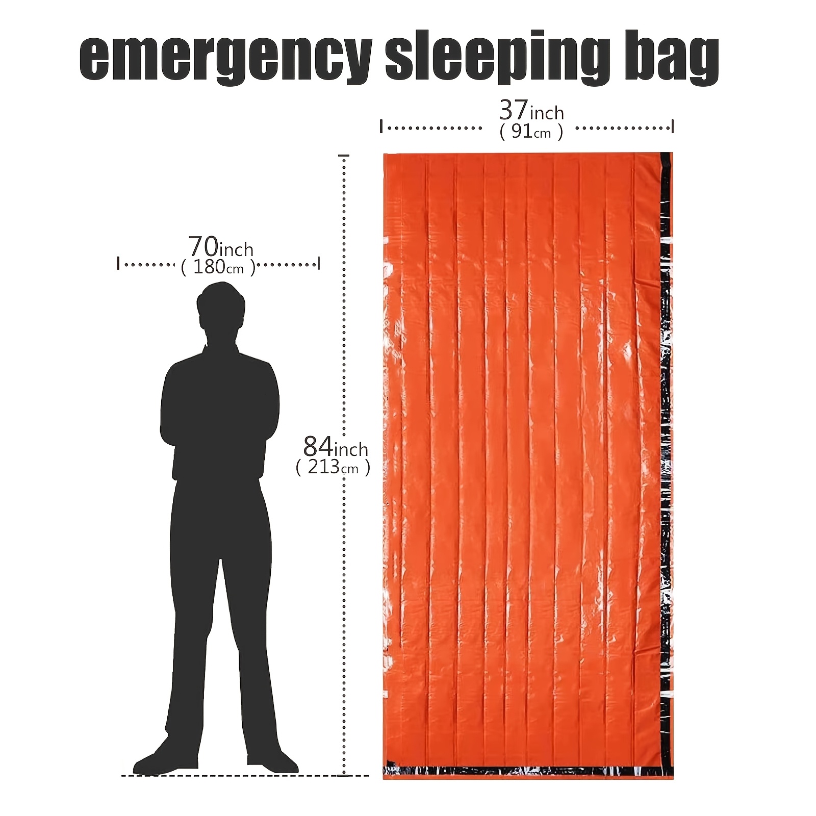 Compact Emergency Thermal Tent - Emergency Mylar Tent avaliação e preço