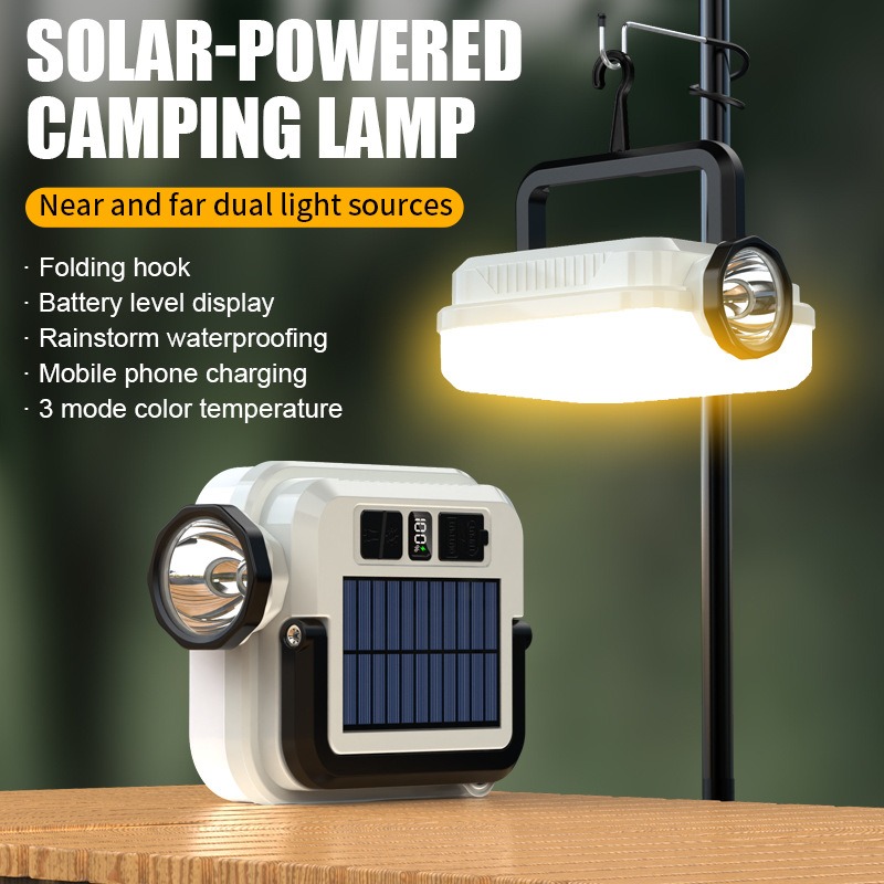 PACOONE Multifunctional Campin - Solar Emergency Charger avaliação e preço