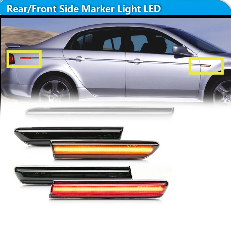 For Acura TL Car LED Front Rea - Signal Flare Kit avaliação e preço