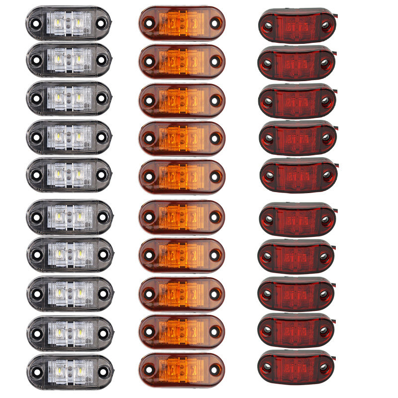 10PCS Warning Lights LEDs Diod - Signal Panel Orange avaliação e preço