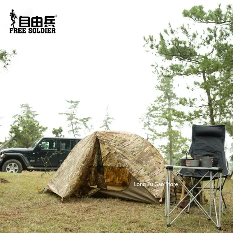 Outdoor Single Camouflage Tent - Emergency Mylar Tent avaliação e preço