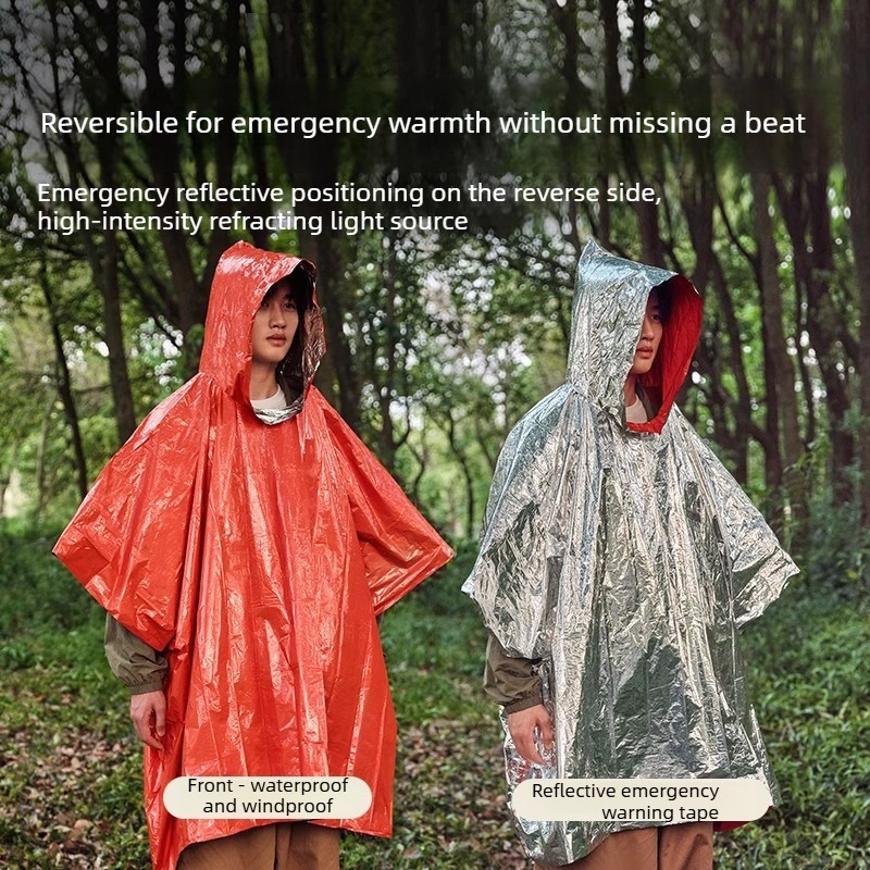 1-10PCS Emergency Blanket Ponc - Survival Blanket Reflective avaliação e preço