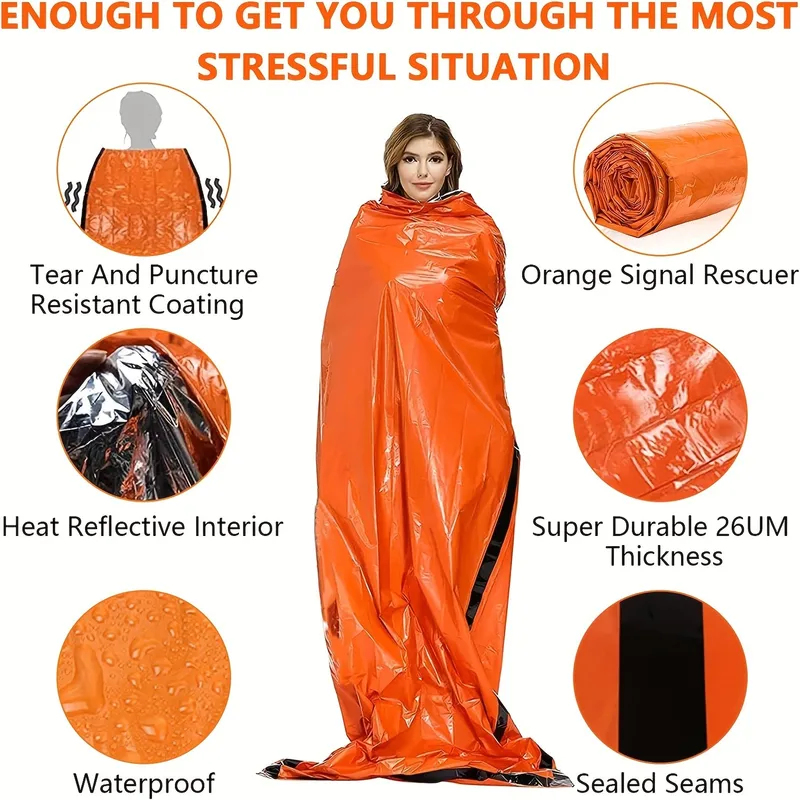 Portable Waterproof Emergency  - Emergency Mylar Tent avaliação e preço