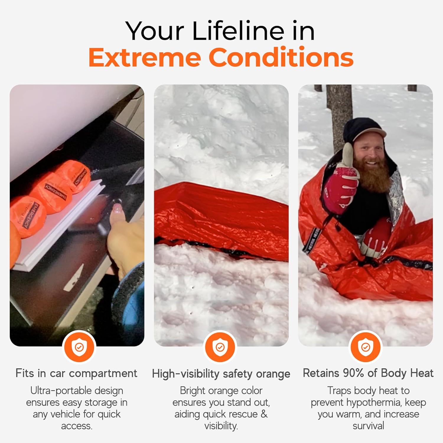 Emergency Sleeping Bag Ultrali - Bivy Bag Emergency avaliação e preço