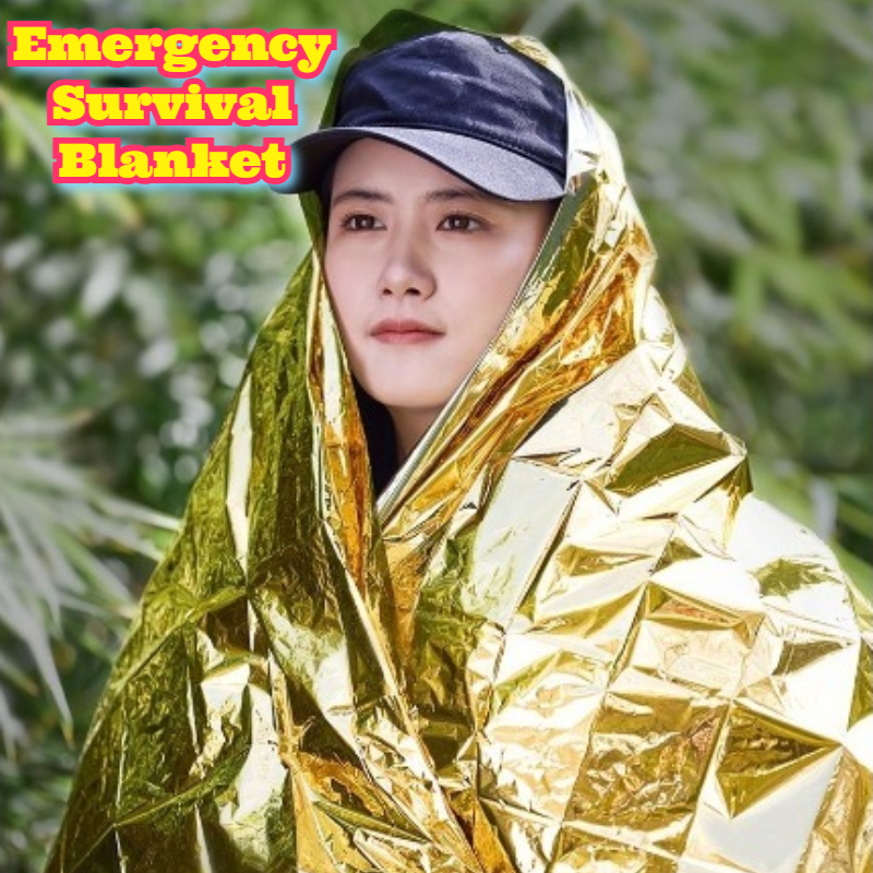 Emergency Survival Blanket Out - Survival Blanket Reflective avaliação e preço